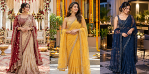 Saree With Dupatta