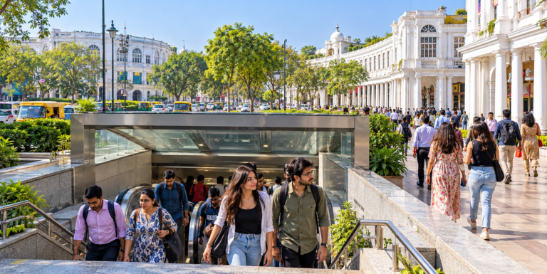 connaught place metro station