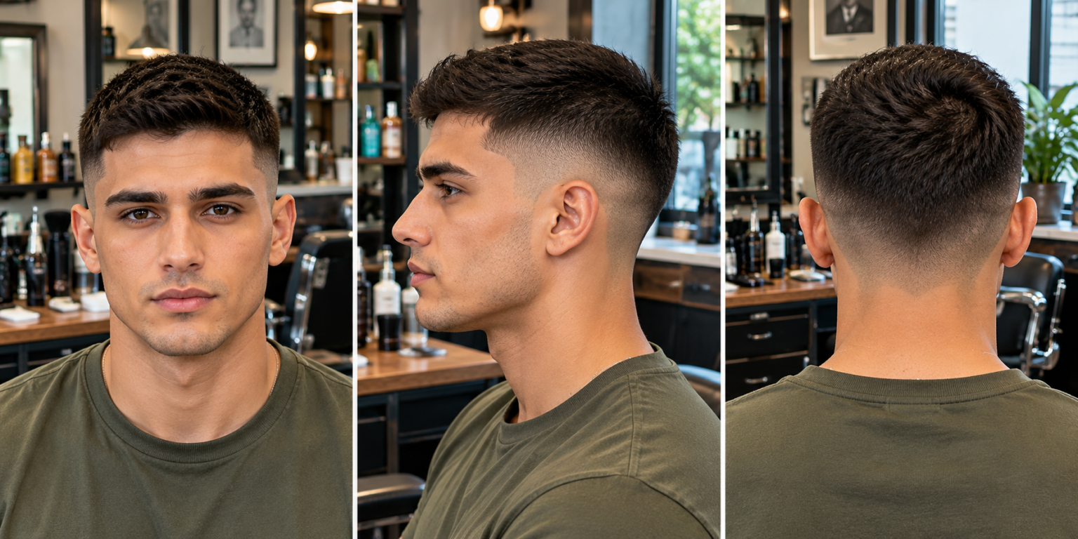 army hair style