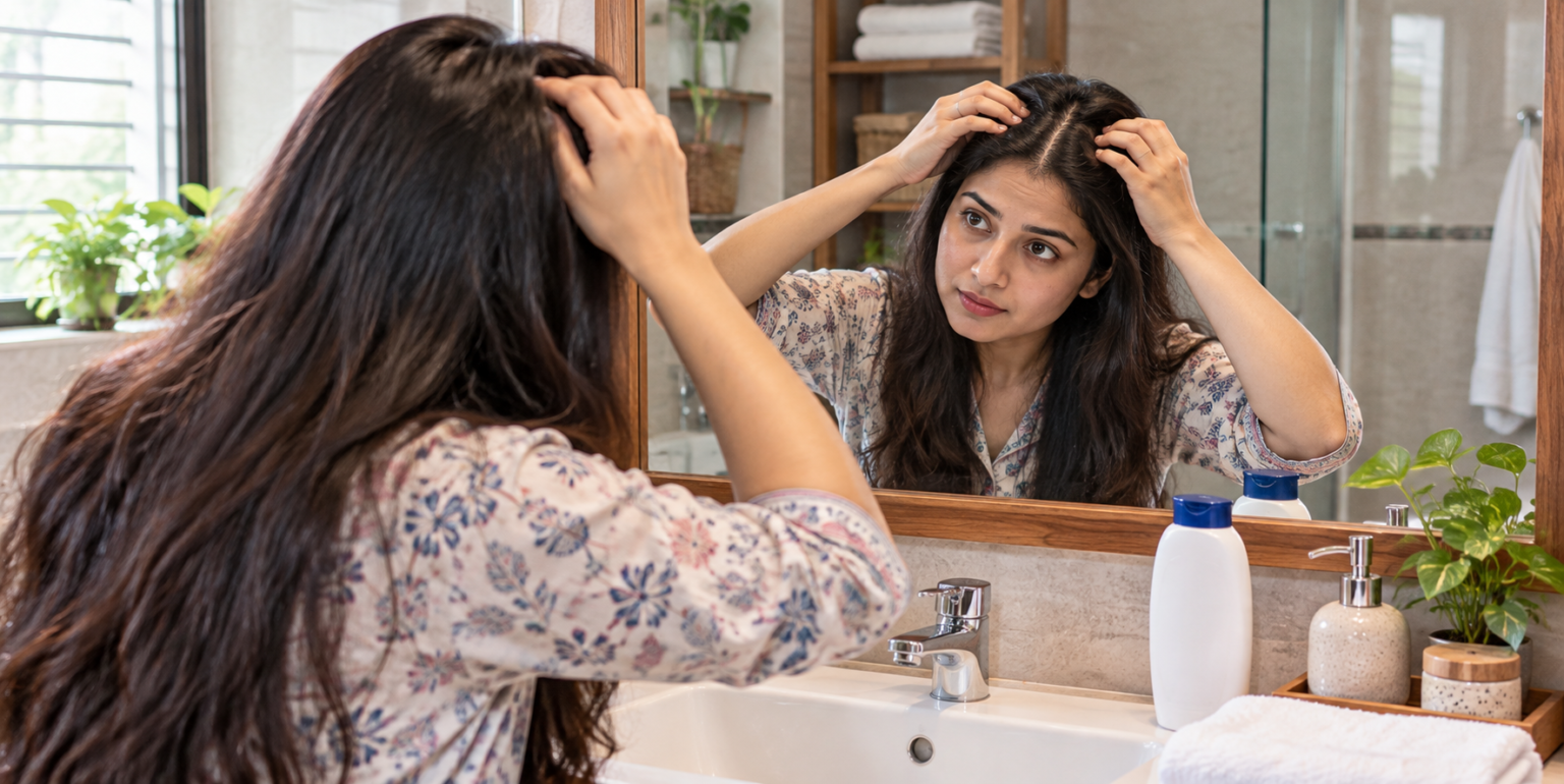 علاج قشرة الرأس في المنزل: دليل خطوة بخطوة سهل dandruff treatment at home